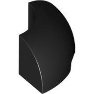 1/4 ARCH BRICK 2X2, W/ CUTOUT, NO. 1