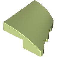 PLATE 2X2X2/3, HALF BOW, W/ CUT, LEFT