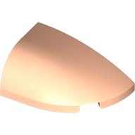 BRICK 2X3X1, BOW, 1/4 CIRCLE, RIGHT
