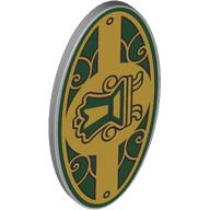 OVAL SHIELD, NO. 9