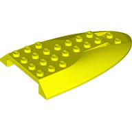Roof tile 6x10 w. double bow