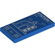 FLAT TILE 2X4, NO. 407