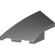 BRICK 2X4X1, HALF BOW W/ CUT, LEFT