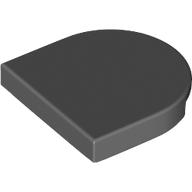 TILE 2X2, 1/2 CIRCLE