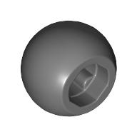 BALL 10.2, W/ CROSS HOLE