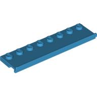 PLATE 2X8 W/GLIDING GROOVE