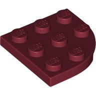 PLATE 3X3, 1/4 CIRCLE