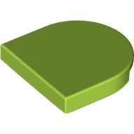 TILE 2X2, 1/2 CIRCLE