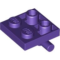 PLATE 2X2 W/ HOR. 3.2 SHAFT