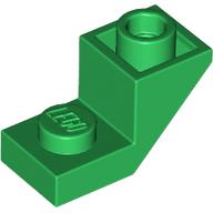 ROOF TILE 1X2, INVERTED, DEG. 45, W/ CUT