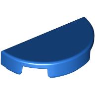 TILE 1X2, W/ 1/2 CIRCLE