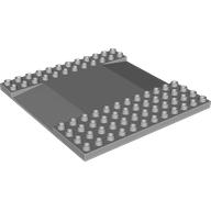 PLATE 12X12, W/ REDUCED KNOBS