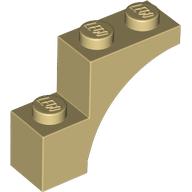 BRICK, 1X3X2, ARCH