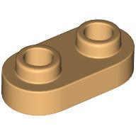 PLATE 1X2, ROUNDED, NO. 1
