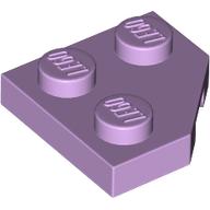 PLATE 2X2, CORNER, 45 DEG.