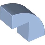 BRICK 1X2X1 2/3, BOW W/ CUTOUT, NO. 1