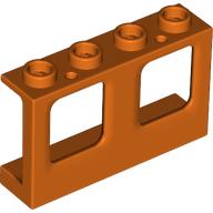 WALL W/WINDOW W.RADIUS 1x4x2