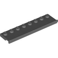 PLATE 2X8 W/GLIDING GROOVE