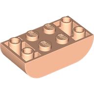 BRICK 2X4, INVERTED, OUTSIDE BOW