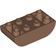 BRICK 2X4, INVERTED, OUTSIDE BOW