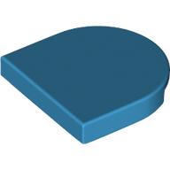 TILE 2X2, 1/2 CIRCLE