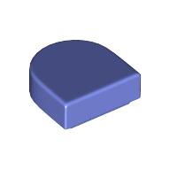 FLAT TILE 1X1, 1/2 CIRCLE