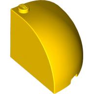 1/4 SPHERE 4X4X2 2/3, W/ KNOB