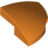 BRICK, 2X2X2/3, 1/4 SPHERE, W/ CUTOUT