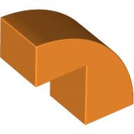 BRICK 1X2X1 2/3, BOW W/ CUTOUT, NO. 1