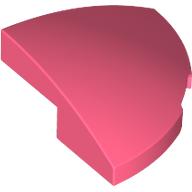 BRICK, 2X2X2/3, 1/4 SPHERE, W/ CUTOUT