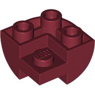 BRICK 2X2, INV. BOW, OUTSIDE CORNER