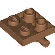 PLATE 2X2 W/ HOR. 3.2 SHAFT