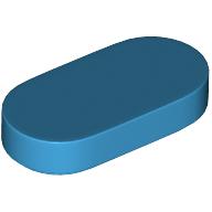 TILE 1X2, 1/2 CIRCLE