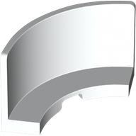 WALL 3X3X2, 1/4 CIRCLE