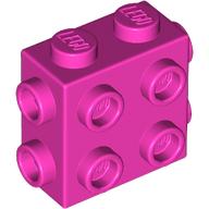 BRICK 1X2X1 2/3, W/ 8 KNOBS