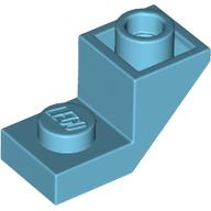 ROOF TILE 1X2, INVERTED, DEG. 45, W/ CUT