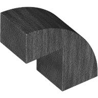 BRICK 1X2X1 2/3, BOW W/ CUTOUT, NO. 1