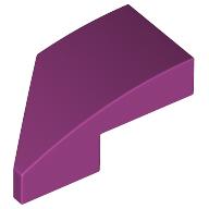 RIGHT PLATE 1X2, W/ BOW, 45 DEG. CUT