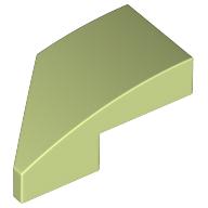 RIGHT PLATE 1X2, W/ BOW, 45 DEG. CUT
