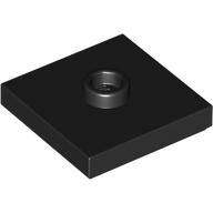 PLATE 2X2 W 1 KNOB
