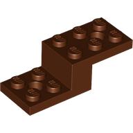 BRICK 1X2X1 1/3 W/ 2 PLATES 2X2