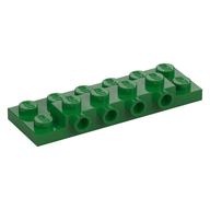 Plate 2×6x2/3 W 4 Hor. Knob