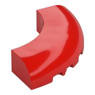 1/4 Arch Brick 5×5, W/ Cutout