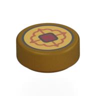 Flat Tile 1×1, Round, No. 351