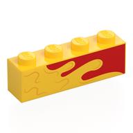 Brick 1×4, No. 113