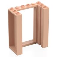 Frame 3×6x6, W/ Reduced Knobs, Cut Out