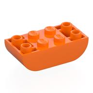 Brick 2×4, Inverted, Outside Bow