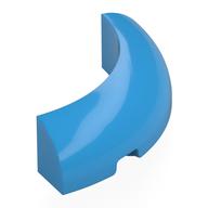 1/4 Arch Brick 4×4, W/ Cutout, No. 1