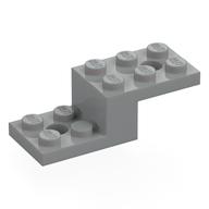 Brick 1×2x1 1/3 W/ 2 Plates 2×2