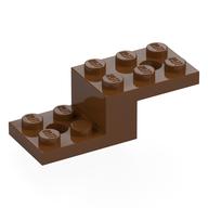 Brick 1×2x1 1/3 W/ 2 Plates 2×2